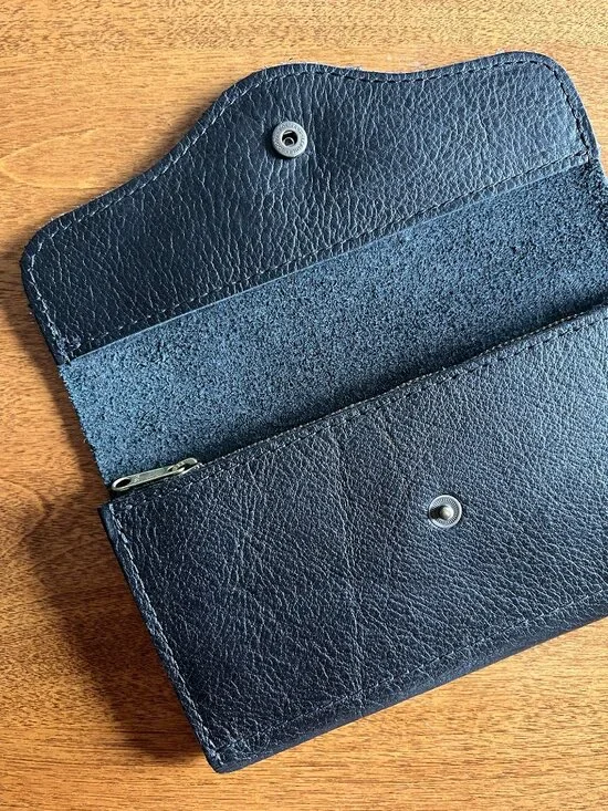 Portland Leather black Bozeman wallet - Picture 3 of 13